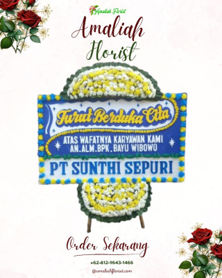 Papan Bunga Duka di Pagintungan
