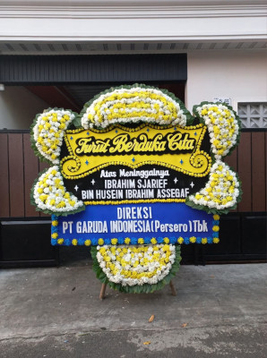 Papan Bunga Duka di Pagintungan