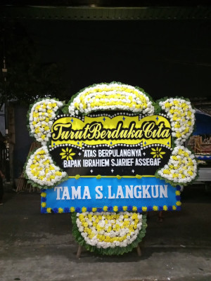 Papan Bunga Duka di Pagintungan