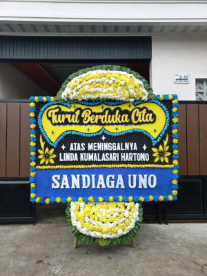 Papan Bunga Duka di Pagintungan